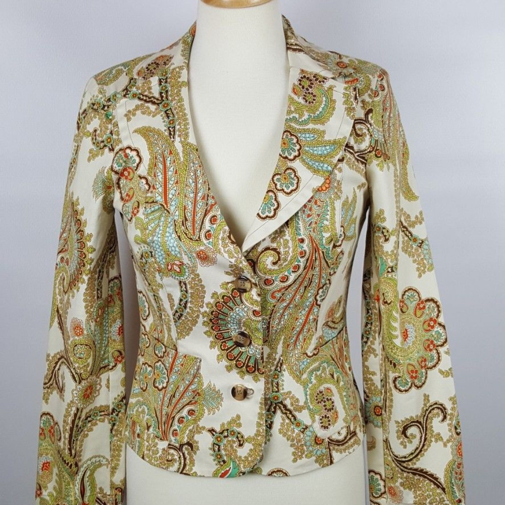 CAbi Style 931 Paisley Floral Blazer